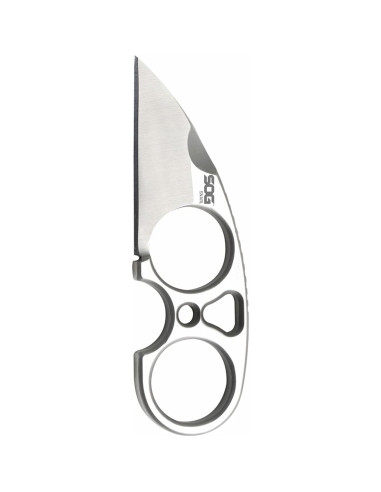 Cuchillo SOG Snarl 10.9 cm Fijo con Funda y Cadena