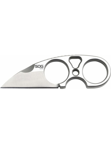 Cuchillo SOG Snarl 10.9 cm Fijo con Funda y Cadena