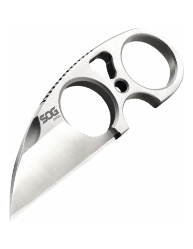 Cuchillo SOG Snarl 10.9 cm Fijo con Funda y Cadena
