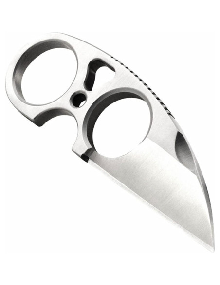 Cuchillo SOG Snarl 10.9 cm Fijo con Funda y Cadena