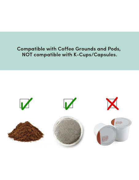 Cafetera Personal Elite Gourmet EHC117M 14 oz Verde Menta