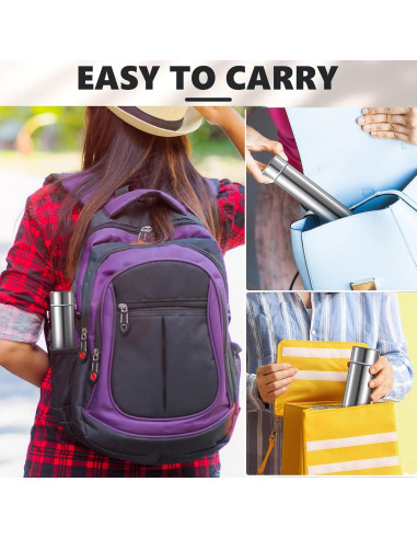 Botella de Agua Vesici 260 ml Acero Inoxidable Aislada