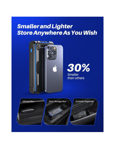 Arrancador de Coche AUTOONE 3500A Portátil con USB y LED