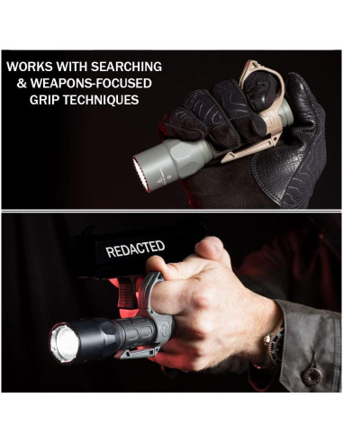 Anillo de Linterna Thyrm SwitchBack Grande 2.0 Negro