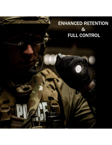 Anillo de Linterna Thyrm SwitchBack Grande 2.0 Negro