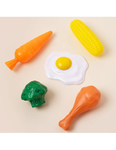 Juego de Utensilios de Cocina KidKraft 11 Piezas con Comida