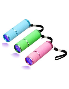 Linterna LED Coolrunner 3pcs Compacta 9 Luces Mixcolor