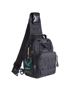 Mochila Táctica G4Free Sling Negra 7L Compacta y Ligera