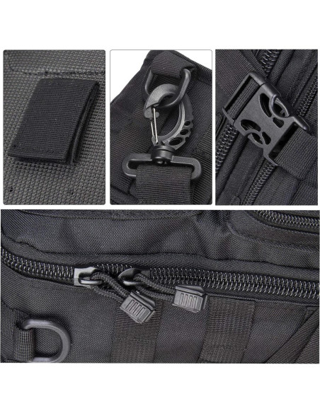 Bolsa de Bandolera Táctica HAOMUK Rover 35 cm Resistente