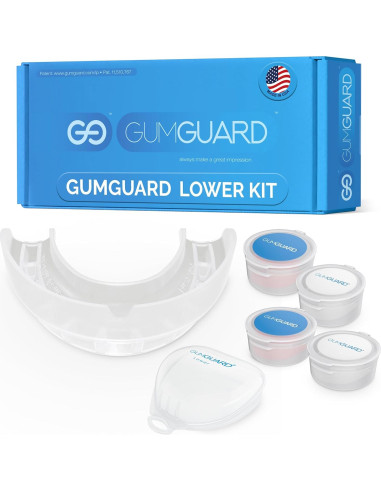 Protector Bucal GumGuard Inferior Ultrasuave para Bruxismo