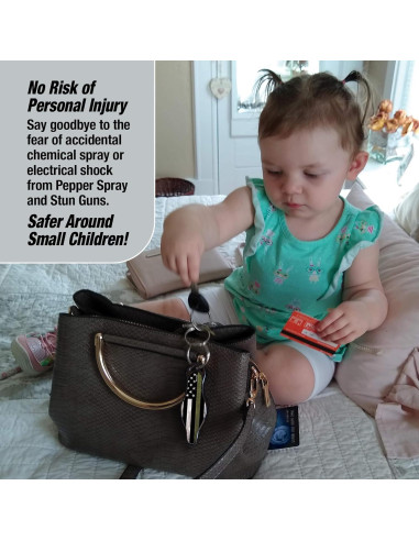 MUNIO Kit de Defensa Personal - Kubotan Legal y Portátil