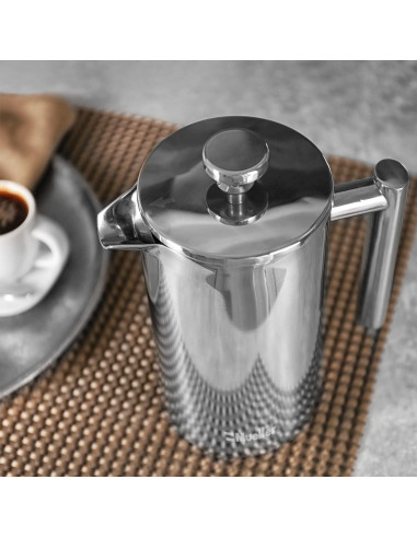 Cafetera Francesa Mueller 34oz Acero Inoxidable Doble Pared