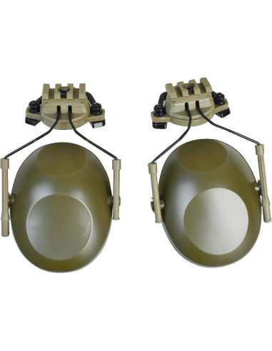 Casco Táctico Hdlsina con Máscara y Auriculares 27,99x21,95cm