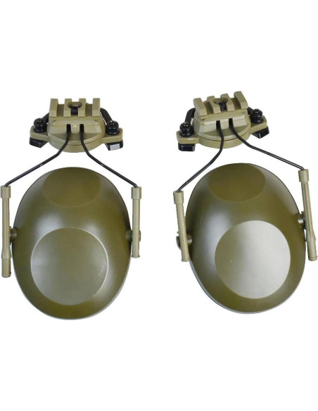 Casco Táctico Hdlsina con Máscara y Auriculares 27,99x21,95cm