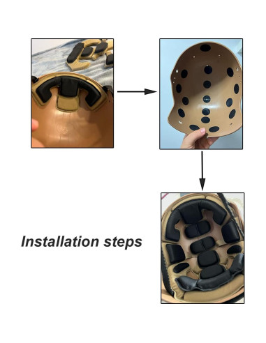 Kit Almohadillas Espuma Memoria AZB ACH MICH Personalizables