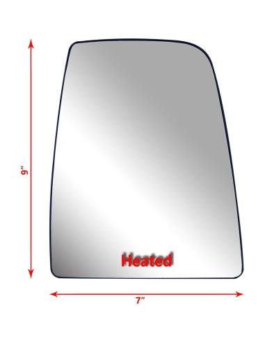 Cristal Espejo Lateral Derecho LONGLING Ford Transit 2015+