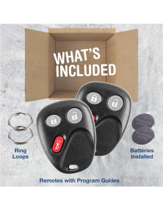 Llavero KeylessOption 3 Botones para Chevrolet y GMC 2