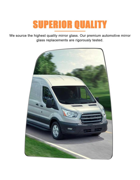 Espejo Calentado Ford Transit 2015-2022 Izquierdo y Derecho