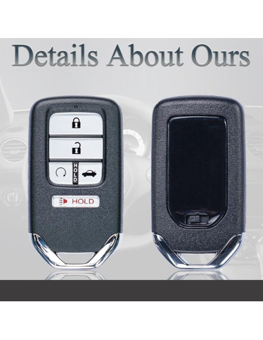 Llavero inteligente SUPALAND KR5V2X para Honda Civic 2016-2021