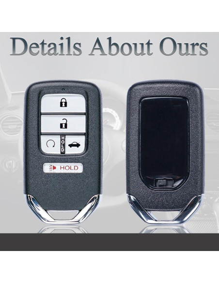 Llavero inteligente SUPALAND KR5V2X para Honda Civic 2016-2021