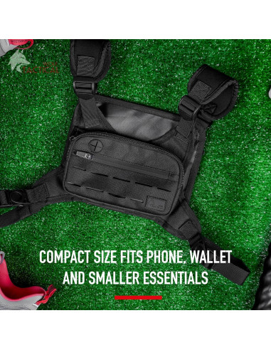 Mochila Táctica WOLF TACTICAL Compacta para el Pecho