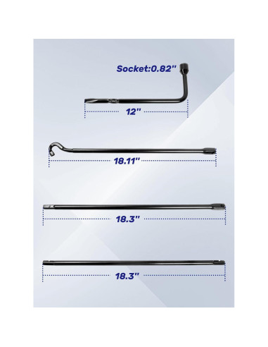 Kit de herramientas para llanta Toyota Tacoma 2005-2021