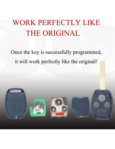 Control Remoto MechanMagic para Honda Pilot y Accord 2 Piezas