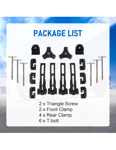 Kit de Reemplazo DICMIC para Cubierta de Cama de Camión