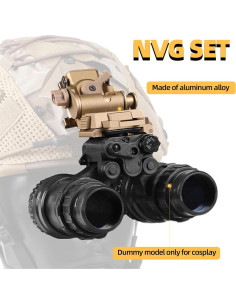 Casco Táctico Tumhuts con Auriculares y Máscara Facial 2