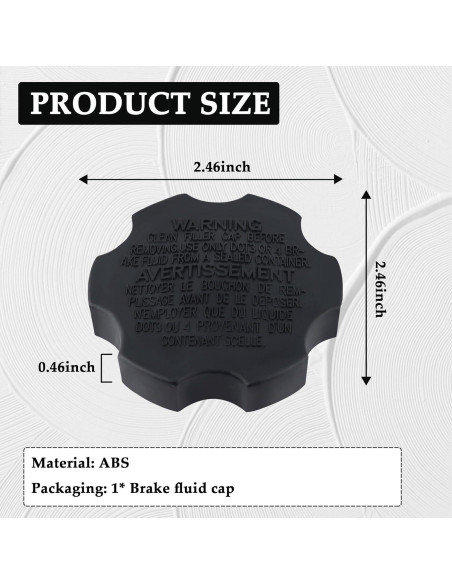 Tapa de líquido de frenos OFBAND para Hyundai y Kia