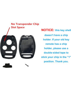 Funda de llave mejorada ALIWEI para Honda 2003-2012 2