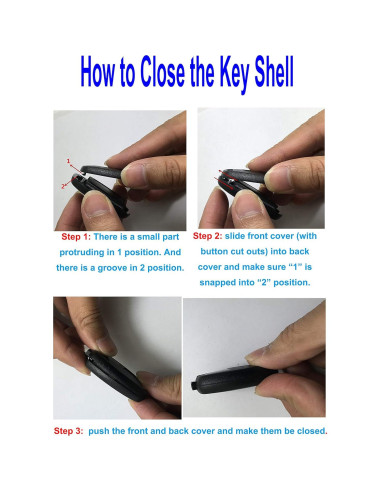 Funda de llave mejorada ALIWEI para Honda 2003-2012