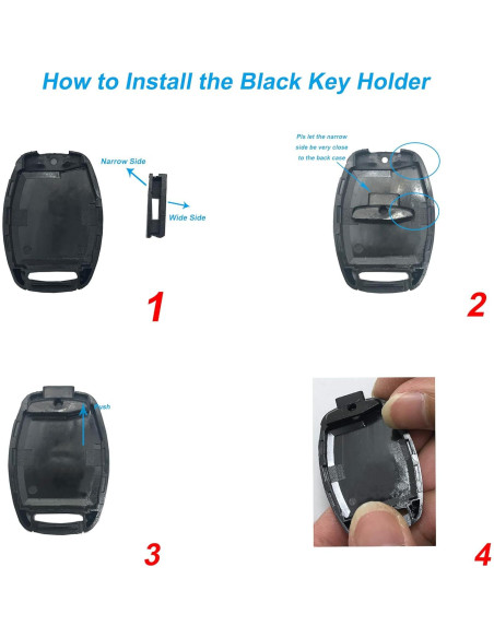 Funda de llave mejorada ALIWEI para Honda 2003-2012