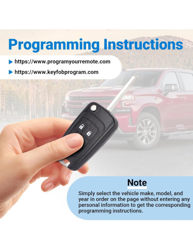 Llave remota Chevrolet 5 botones OHT01060512 2010-2019