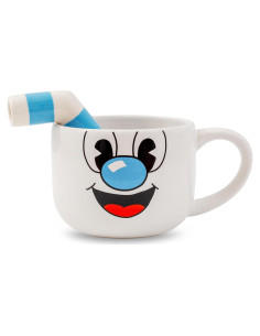 Taza de Cerámica Cuphead Mugman 20 Onzas | Apta Microondas