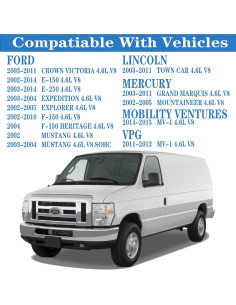 Junta de Tapa de Válvula HIHIAV VS50564R para Ford 4.6L 2