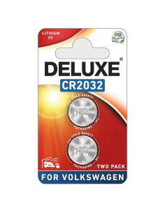 Baterías CR2032 Deluxe para Llave Volkswagen - Paquete de 2