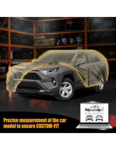 Cubierta de Coche Sportuli para Toyota RAV4 2013-2025