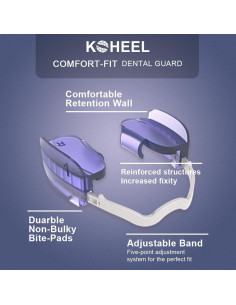 Protector Nocturno Ajustable KOHEEL para Bruxismo Mediano 2