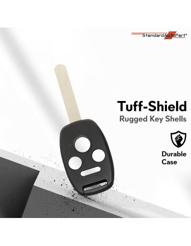 Funda Rugged Tuff-Shield StandardAutoPart para Llave Honda 4 Botones