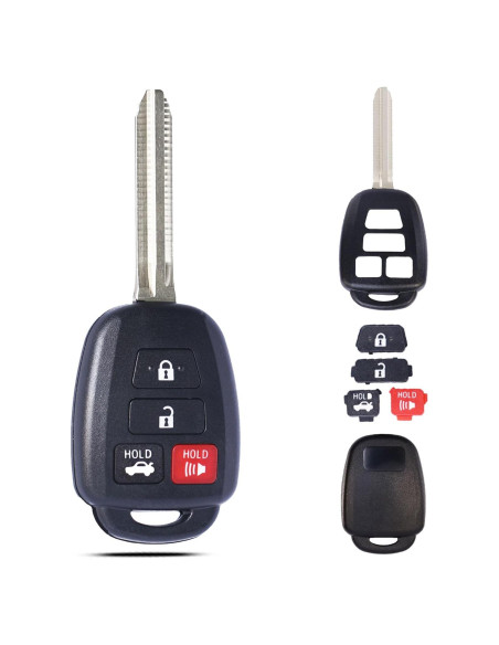 Funda de Llave Toyota Camry Corolla RAV4 2012-2019 SUPALAND