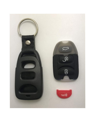 Funda de llavero 4 botones para Hyundai Kia ALIWEI