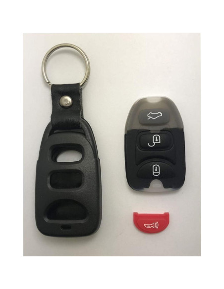 Funda de llavero 4 botones para Hyundai Kia ALIWEI