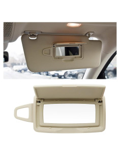 Tapa Espejo Parasol Abodvu Beige Claro para Mercedes Benz