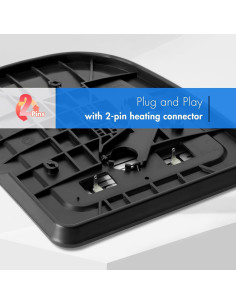 Espejo Lateral Izquierdo Calentado Ford F250 F350 1999-2007 2