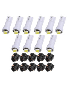 Bombillas LED T5 10 Piezas CCIYU Blancas para Honda CR-V