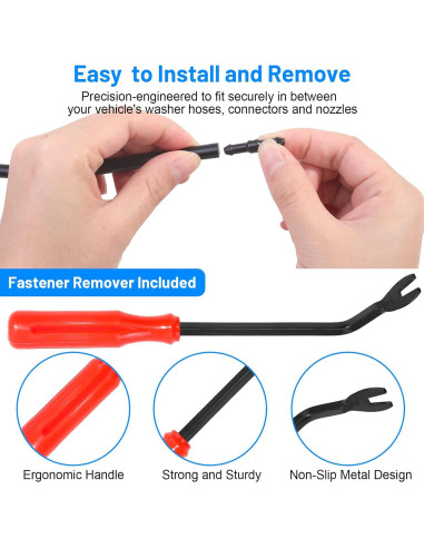 Kit 52 en 1 Boquillas Lavado Parabrisas Comkrivy 4 Boquillas