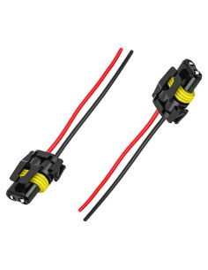 Adaptador de Conexión de Cableado Suvnie 2 PCS para Faros