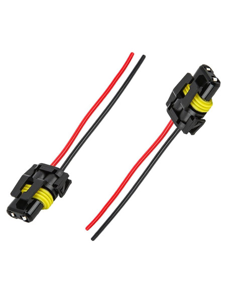 Adaptador de Conexión de Cableado Suvnie 2 PCS para Faros