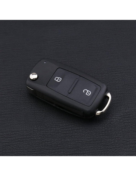 Carcasa de llave VW Amarok 2012-2020 2 botones negra